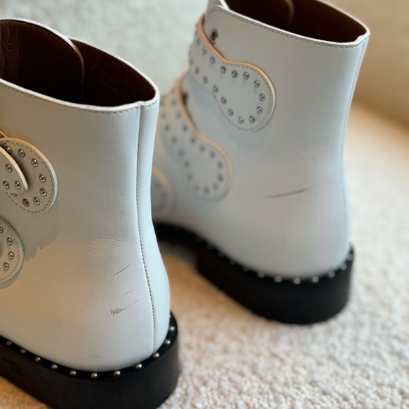 Givenchy leather buckled boots - Picture 4 of 6